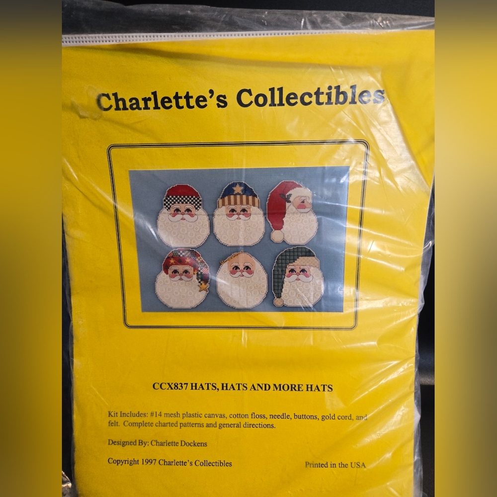 Santa Claus Cross Stitch Kit